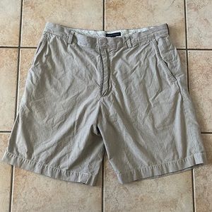 Banana Republic Men’s Shorts Brown & White‎ Stripes, Sz 36